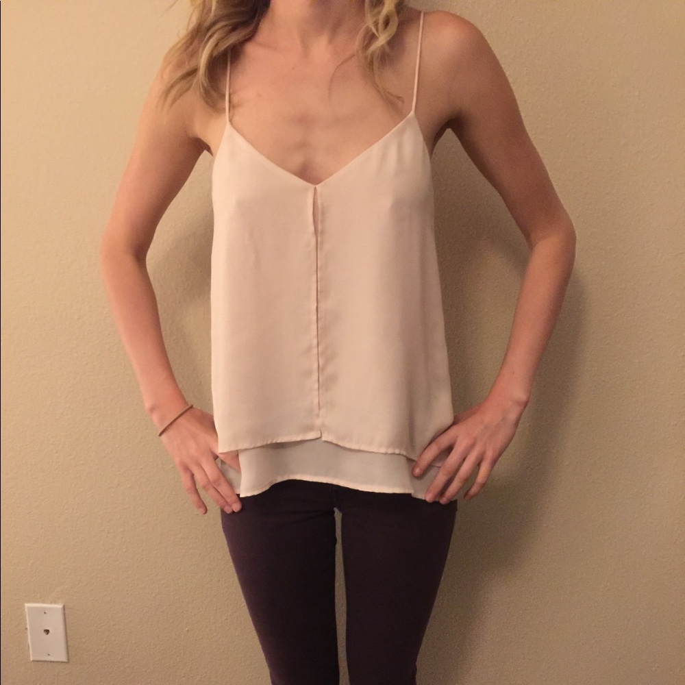 Pink blouse